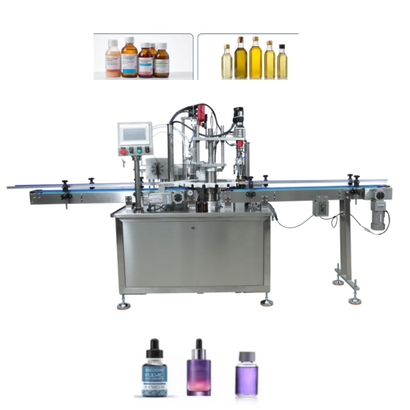 rotary filling capping machine