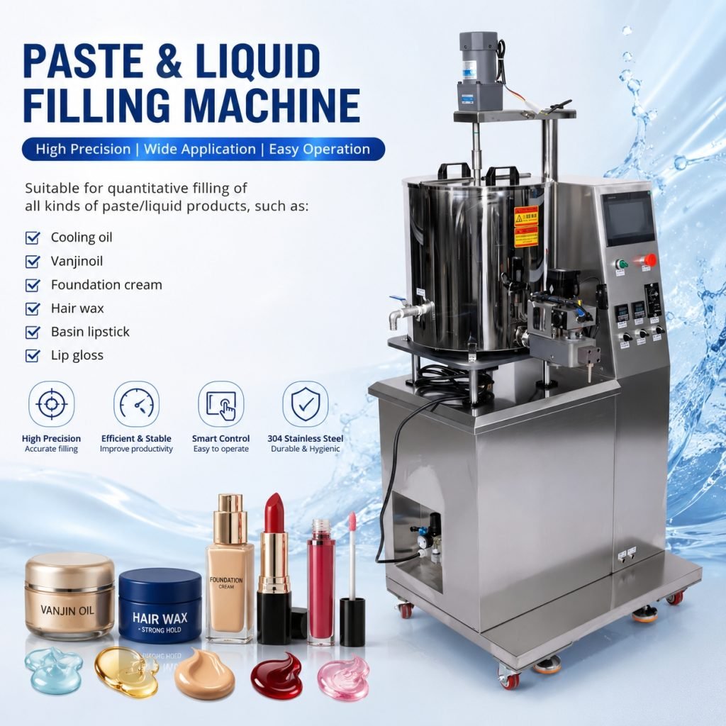 servo motor heated filling machine