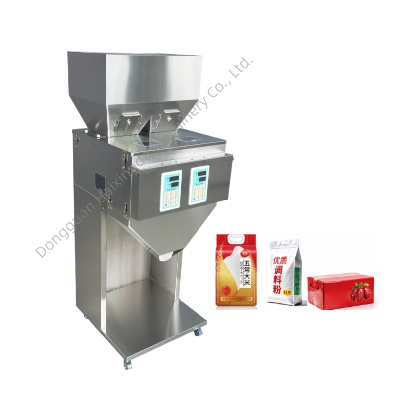 Large capacity 3000g 2-Head Best Granule Packaging Machine by HXD