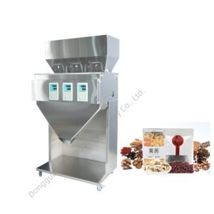 Large capacity 3000g 3-Head BestPowder Packaging Machine by HXD