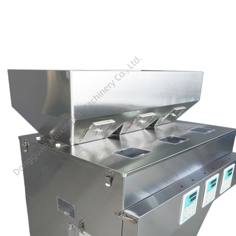 High-efficiency 3-Head 5000g Best Powder Packaging Machine by HXD