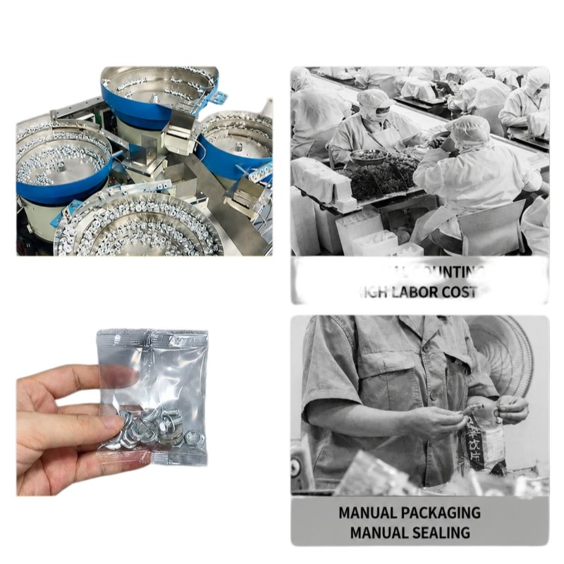 vibratory bowl counting packaging machine。