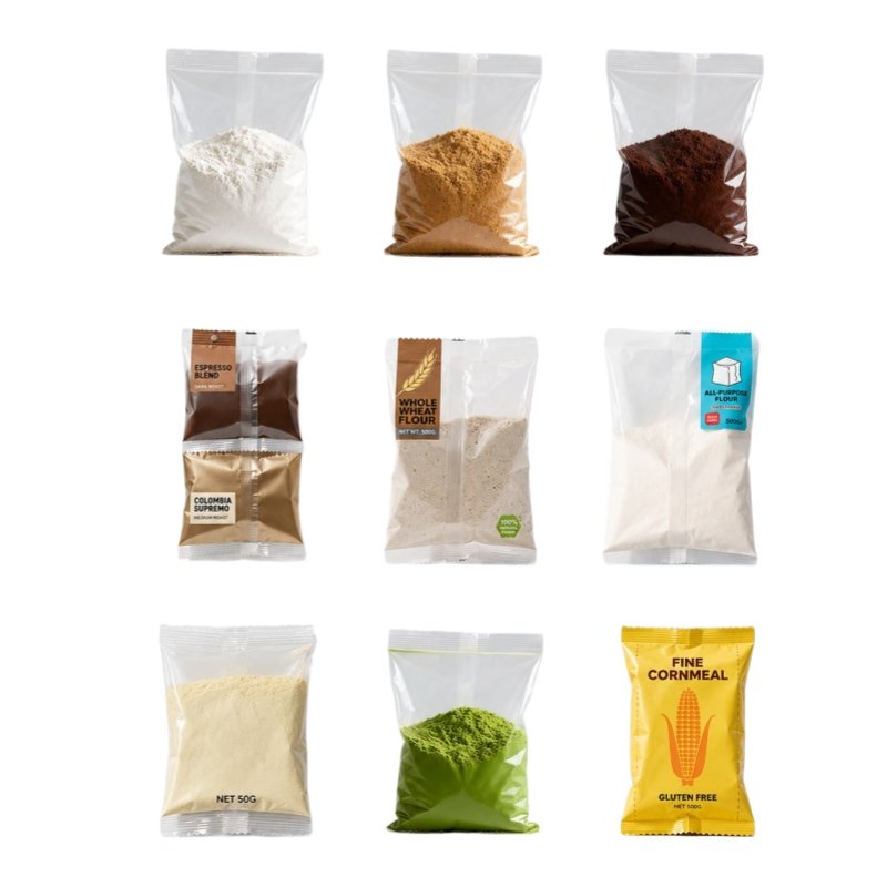 1-100g Best Auger Filler Powder Packaging Machine With protective frame by HXD - Image 3