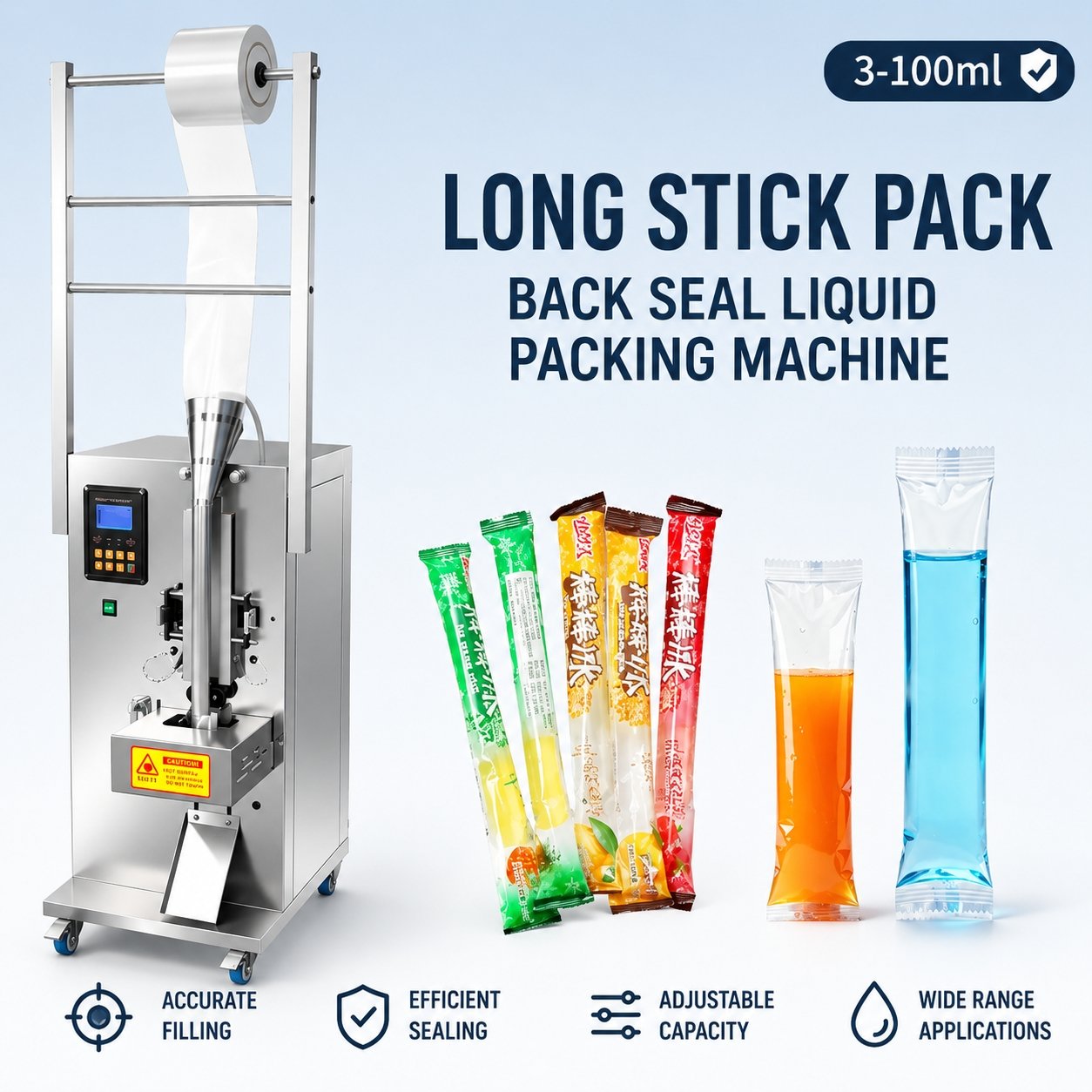 2026 Best Stick Liquid Packaging Machine Factory-price by HXD - Image 2