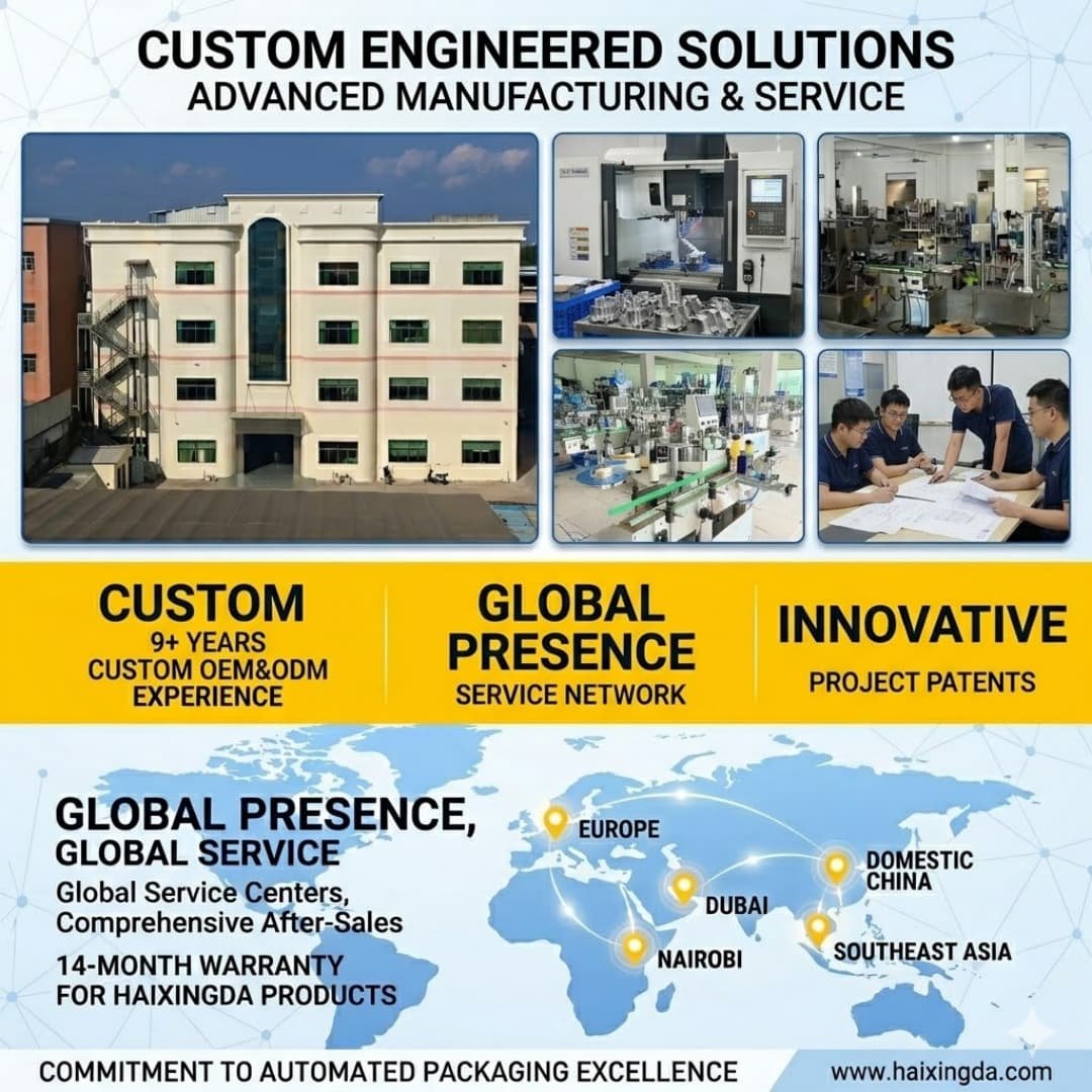 Custom engineered packaging machinery solutions